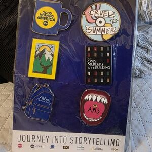 Disney D23 Expo 2022 "Journey Into Storytelling" 6-pin set